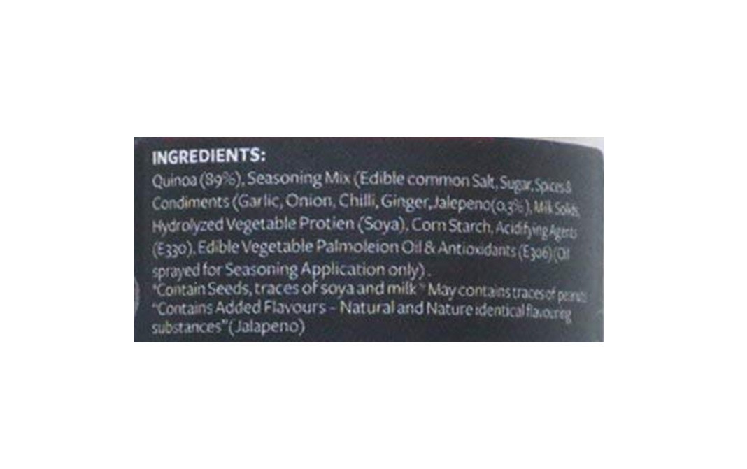 Nutty Yogi Jalapeno Quinoa Puffs    Jar  40 grams